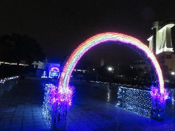 名古屋港冬のイルミネーション3の画像