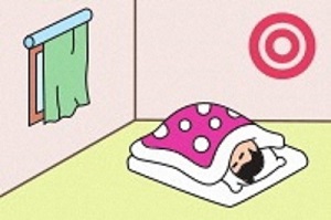 寝室に家具を置かない